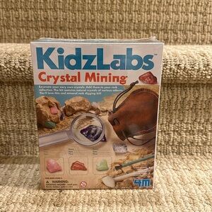 Crystal Mining Kit for kids
